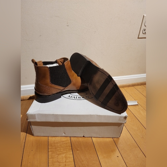 STEVE MADDEN ANSARI MEN’S BUTTER SCOTCH  ANKLE BOOT main image 4
